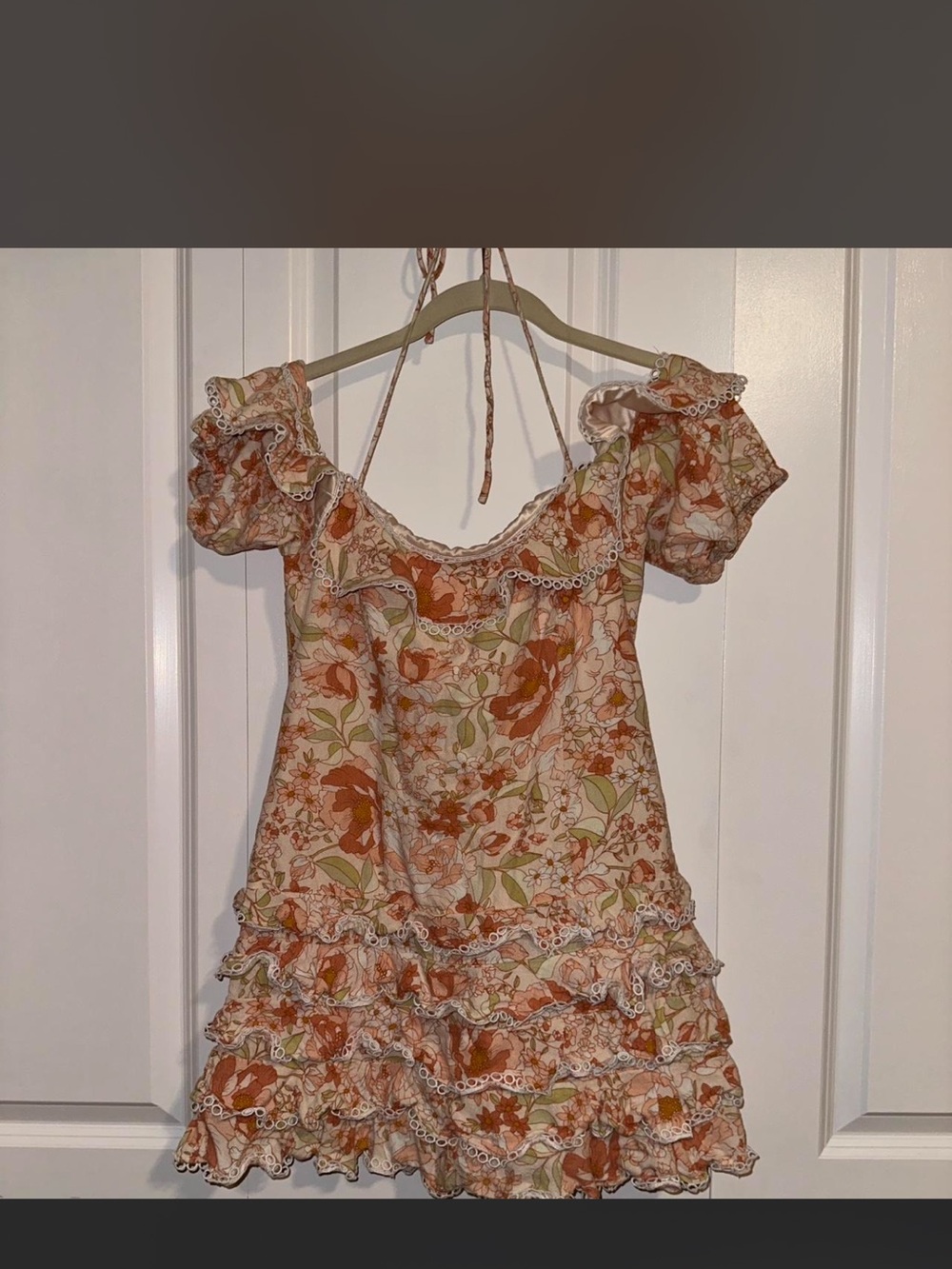 Bardot Floral Mini Dress